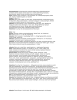 Important Med Facts Flash Cards