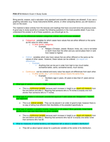 POS 3713 Exam 2 Study Guide