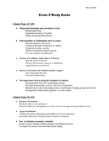 Exam 2 Study Guide