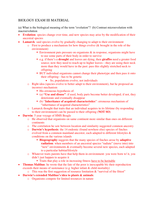 Exam III Study Guide