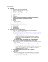 Test 3 Notes Summary