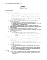 final exam for environmental science chapters 11-13 