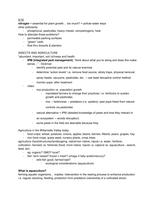 ENVS 202 Lecture Notes