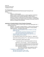 ENVS202 Final Exam Study Guide