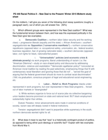 PS449 Midterm Study Guide