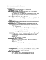 REL 2240 Midterm Study Guide 