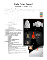 Study Guide Exam &num;3