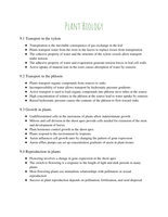 7 plant biology study guide 