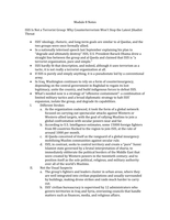 Module 8 Notes