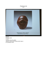 Intro to Art History weeks 1-2 notes