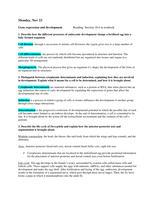 Gene expression and development&nbsp;&nbsp;&nbsp;&nbsp;&nbsp;&nbsp;&nbsp;&nbsp;&nbsp;&nbsp;&nbsp;&nbsp;&nbsp; 