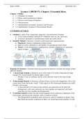 Lecture Notes &lpar;Exam 1&rpar;&period;docx