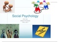 Social Psychology
