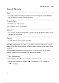Perspectives On Race & Ethnicity