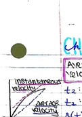 Average and Instantaneous Velocity 