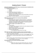Biol 2220- Anatomy All Exams Bundle
