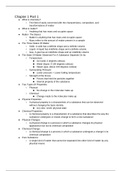 Chemistry Notes &lpar;Ch1 Pt1&rpar;