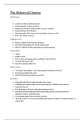 Intro to Film Lecture Notes &lpar;50 Pages&rpar;