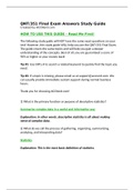 Final Exam QNT 351