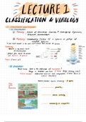 Lecture 1&colon; Classification and Virology