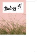 Biology II notes